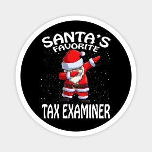 Santas Favorite Tax Examiner Christmas Magnet